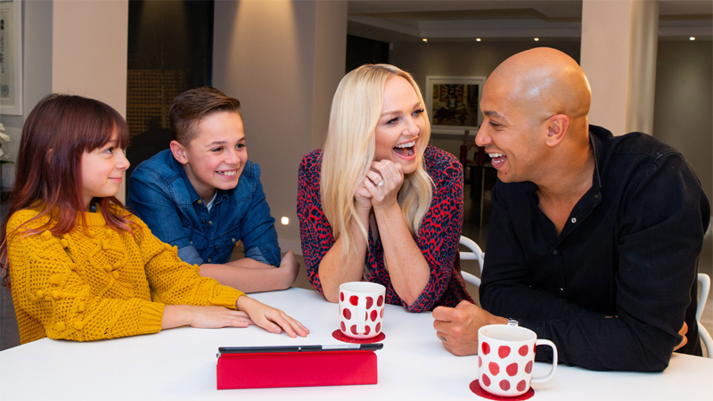 Emma Bunton Teams Up With Vodaphone UK Digital Family Pledge