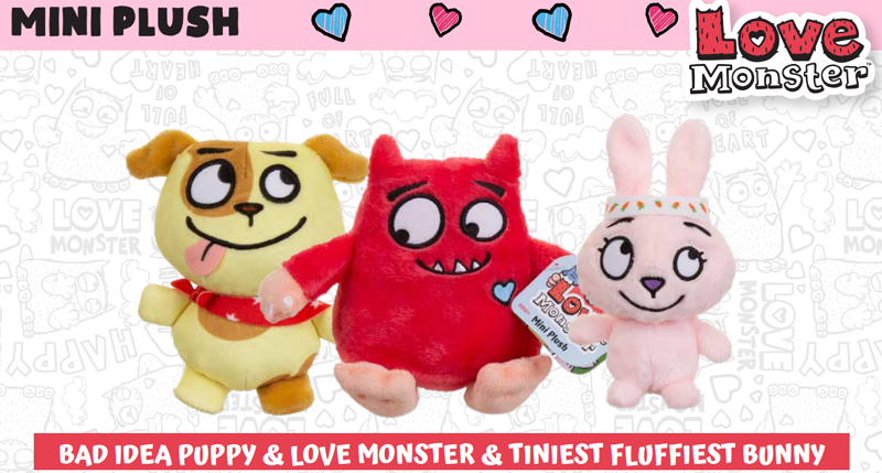 Love Monster Plushies