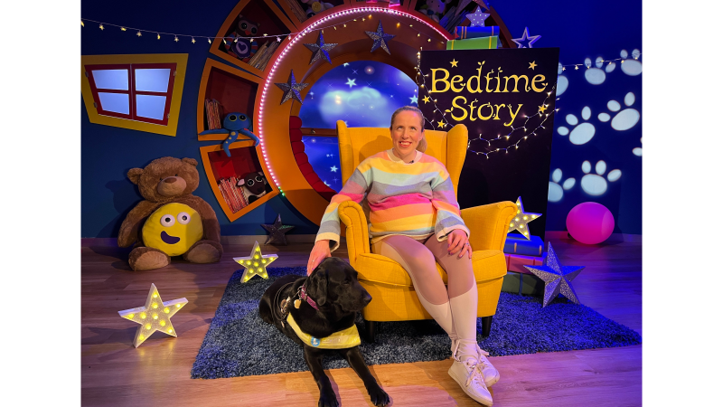 Cbeebies Bedtime Story read in Braille for fisrt time 2022