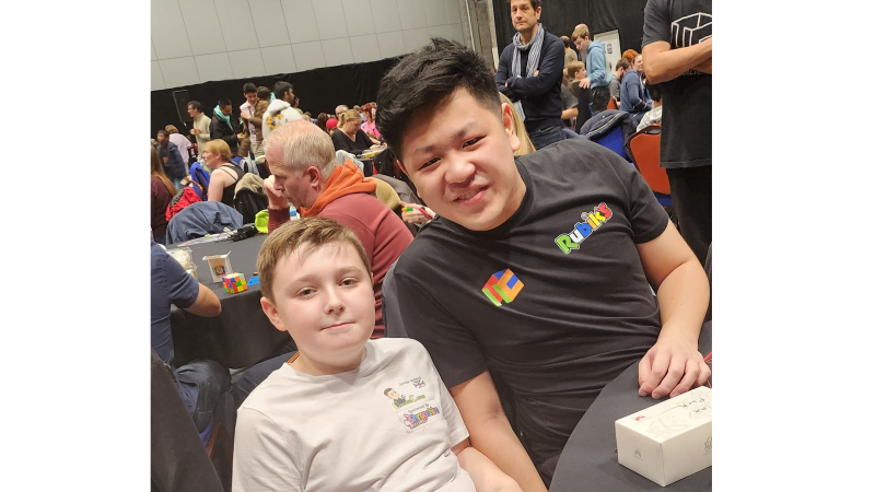 Shropshire School Boy Competed at UK Cubing Association Championship