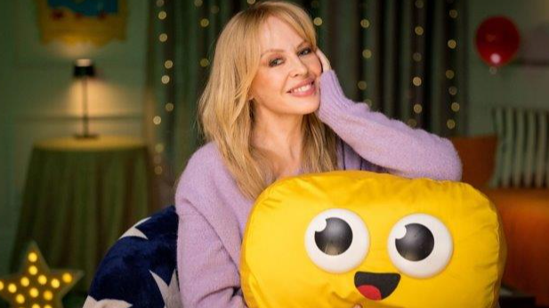 Kylie is the latest stellar CBeebies Bedtime Story reader to be revealed